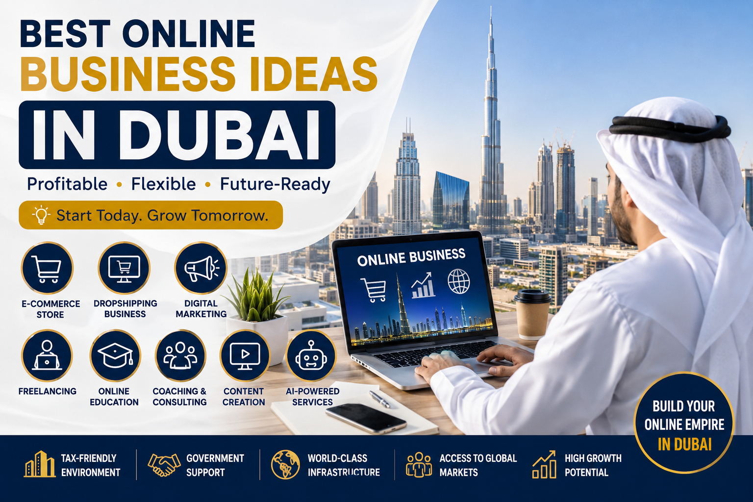 Best Online Business Ideas in Dubai are creating exciting opportunities for entrepreneurs in 2026. Discover profitable, low-investment, and scalable online businesses you can start today.